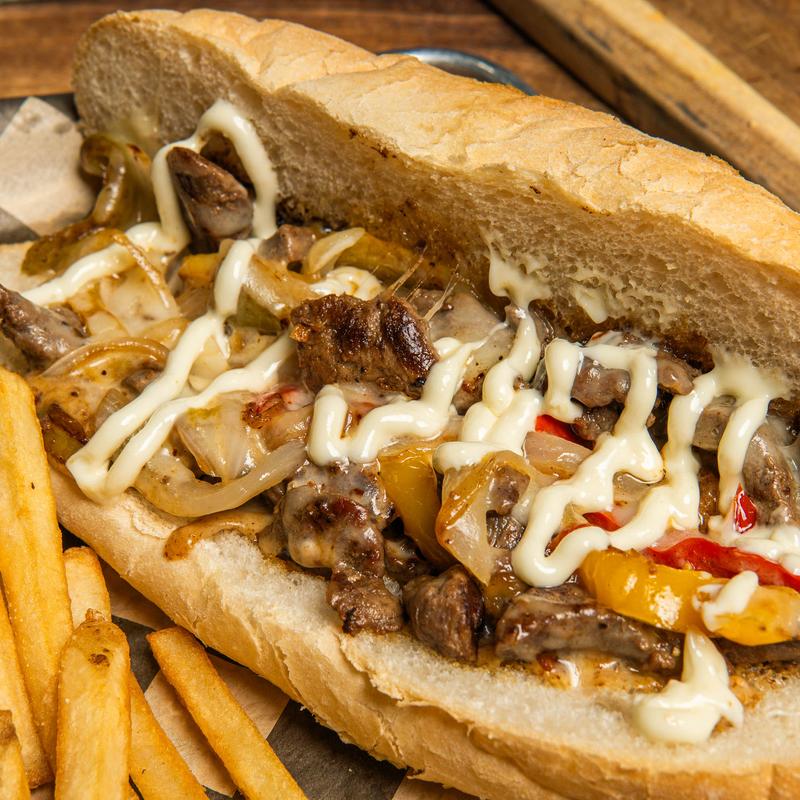 menu item 7 of 9, Texas Cheesesteak