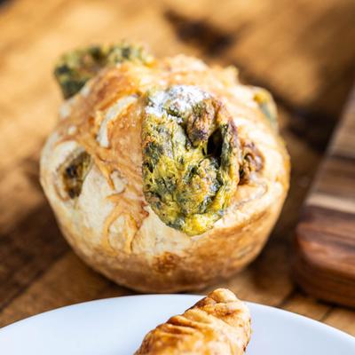 Spinach Artichoke Puff.