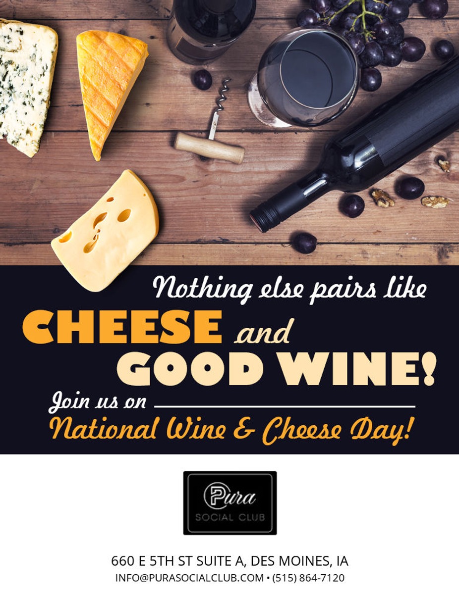 National Wine and Cheese Day event photo