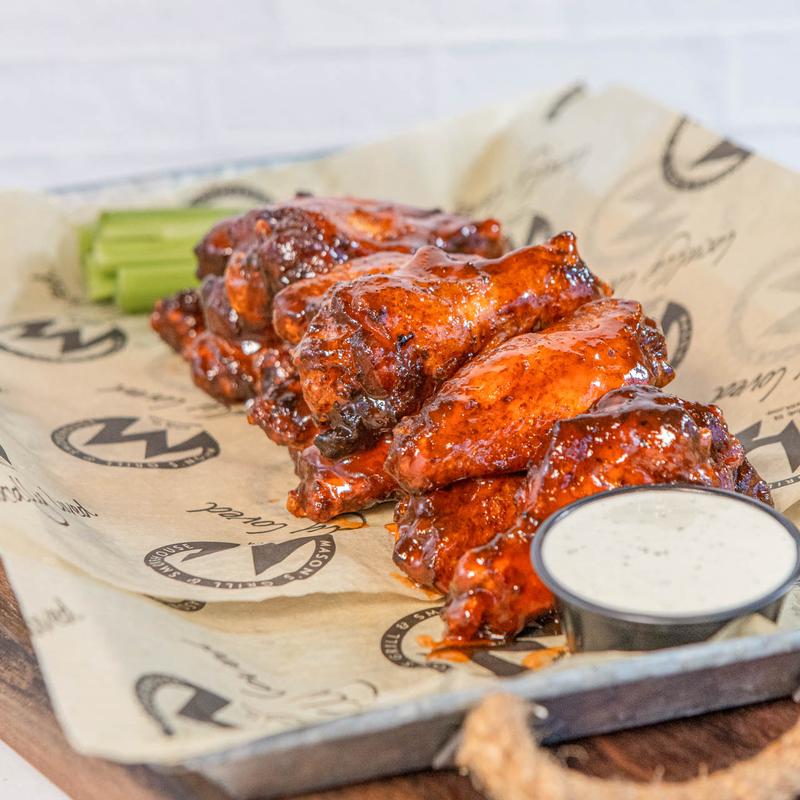 menu item 7 of 19, Smo-Fried Chicken Wings