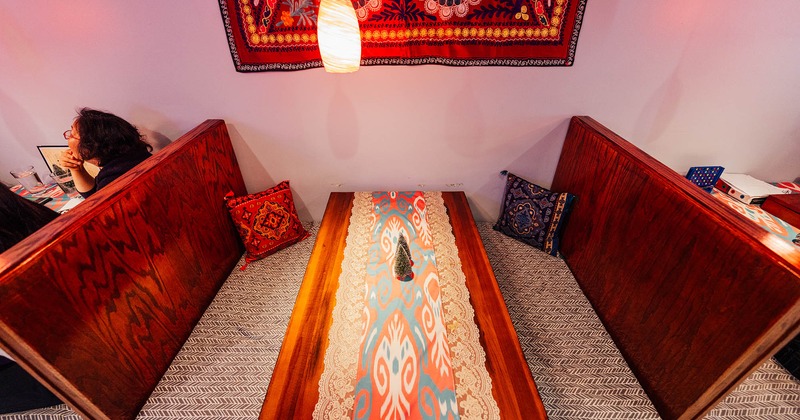 Interior, seating area