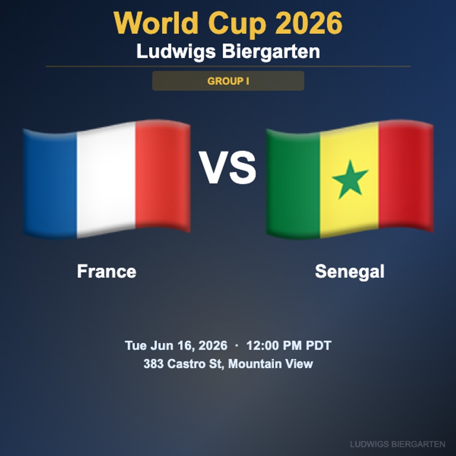 World Cup 2026: France vs Senegal | Group I event photo