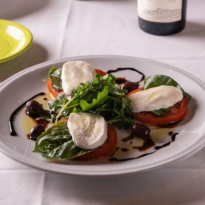 Caprese salad.