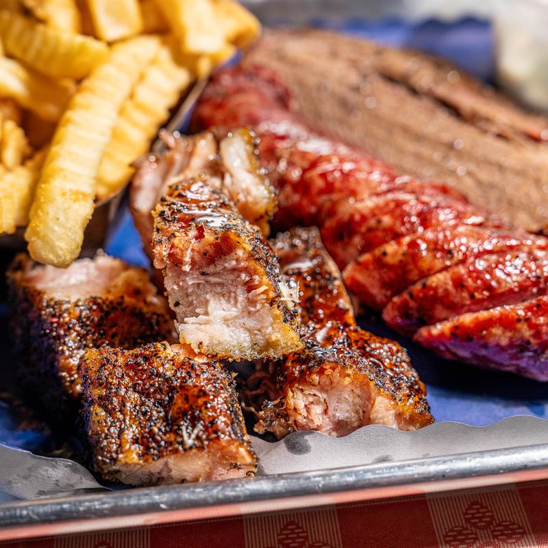 menu item 4 of 7, 3 Meat Plate