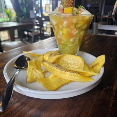 First Place Winner for Vegan Challenge Ceviche.