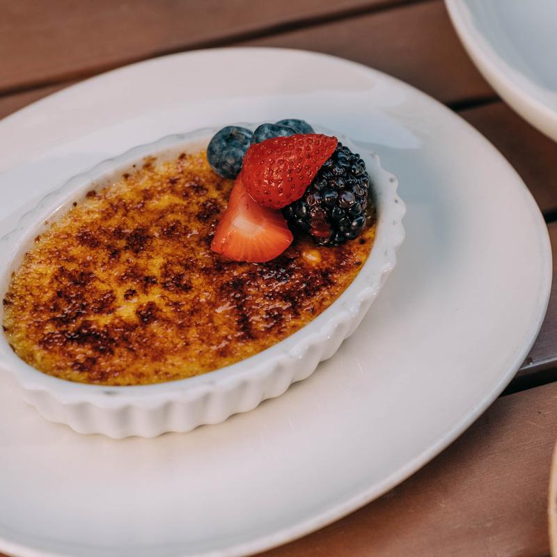 Vanilla Bean Créme Brûlée photo