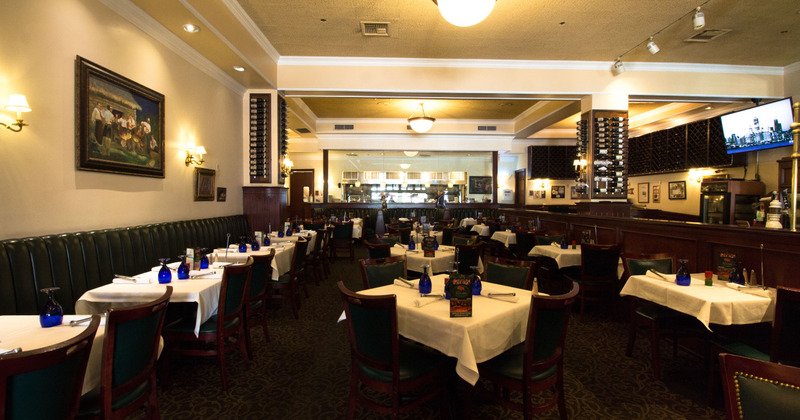 Interior, dining area