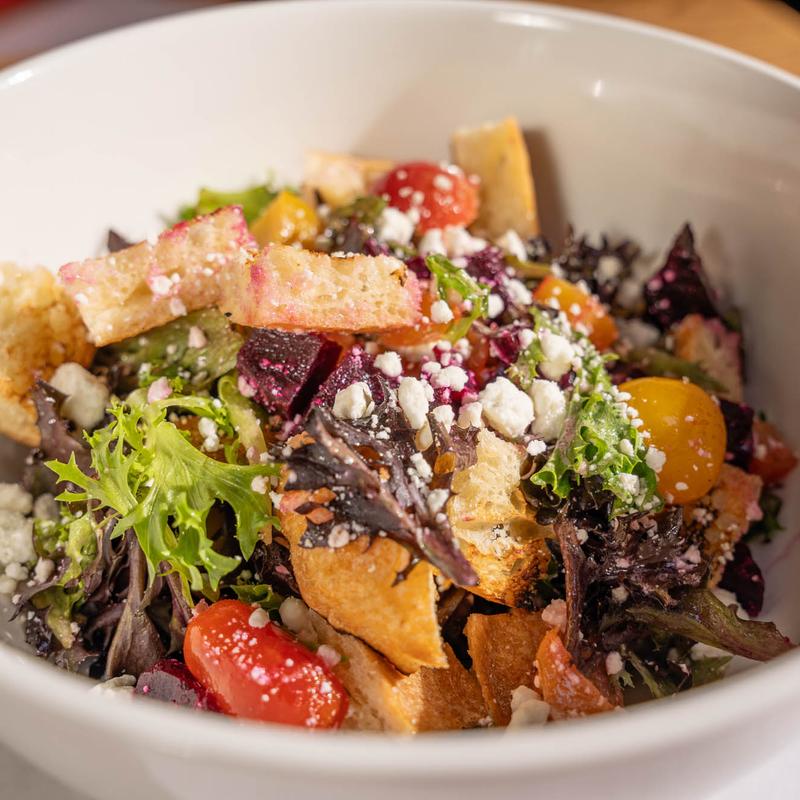Beet Panzanella photo