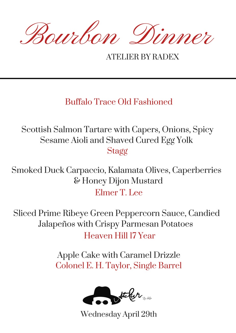 Bourbon Dinner event photo