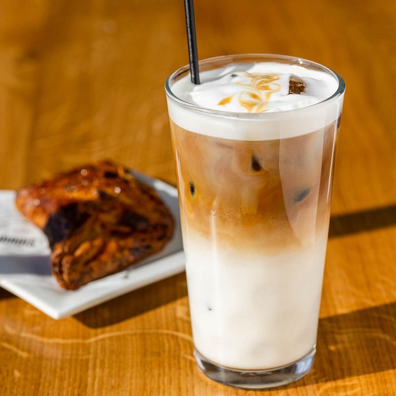 Iced Cinnamon Honey Spiced Latte photo