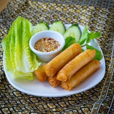Spring Roll plate.