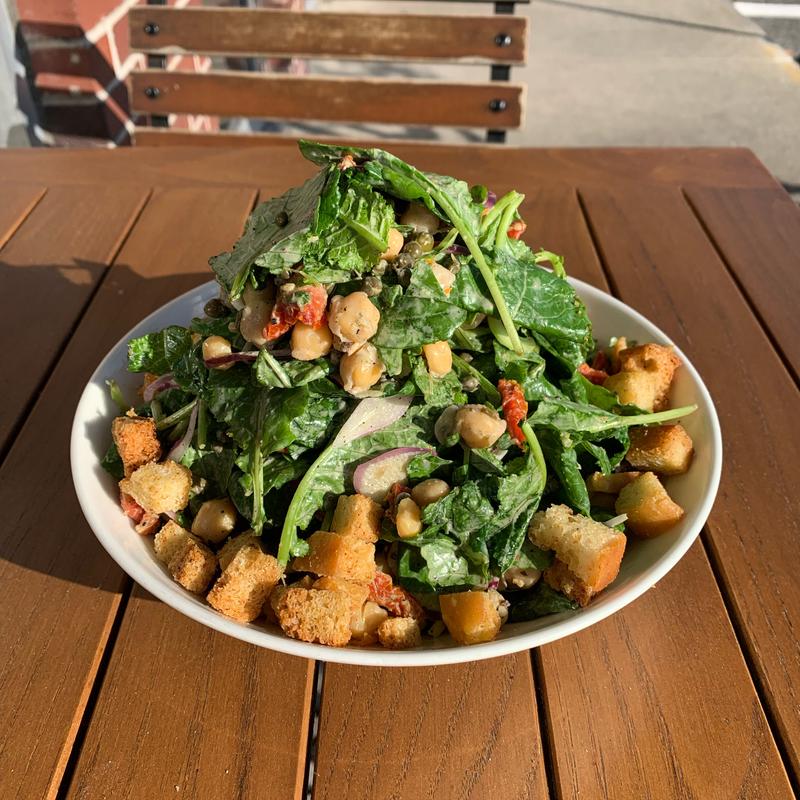 Baby Kale Caesar Salad (V) photo