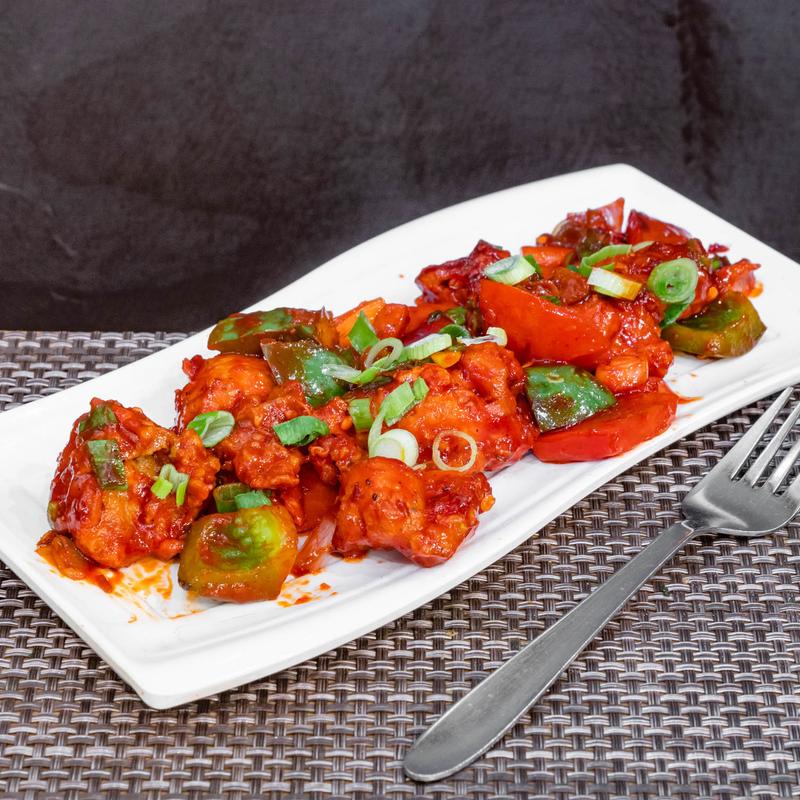 menu item 8 of 45, Chilli Chicken (S)