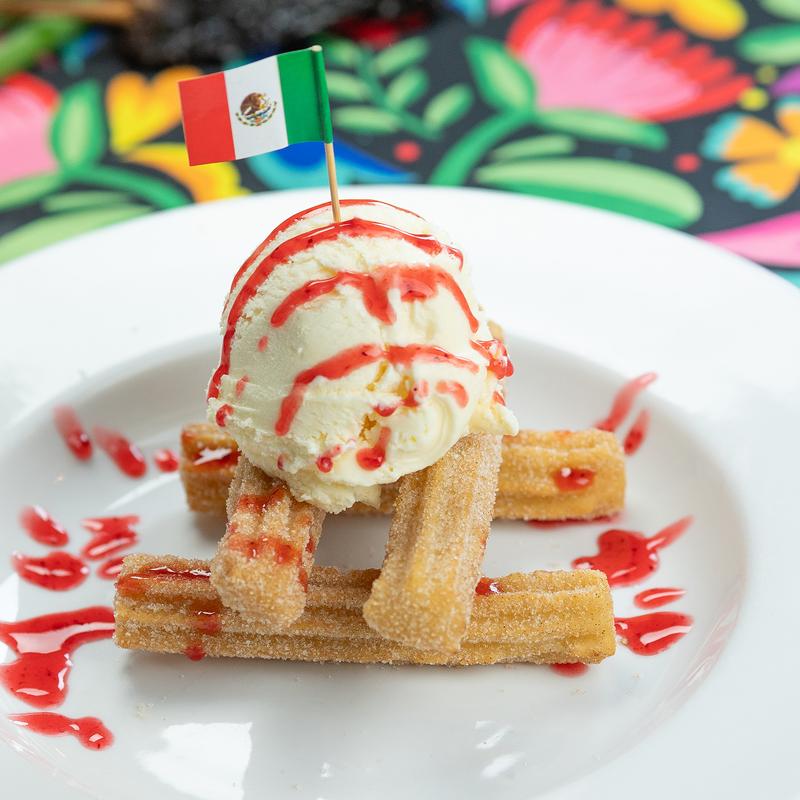 menu item 22 of 23, churros