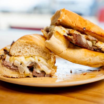 Philly Cheesesteak Sub.