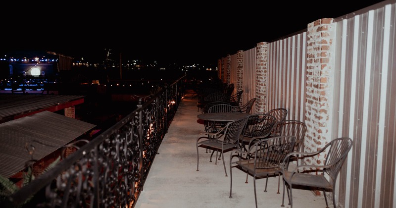 Exterior seating area