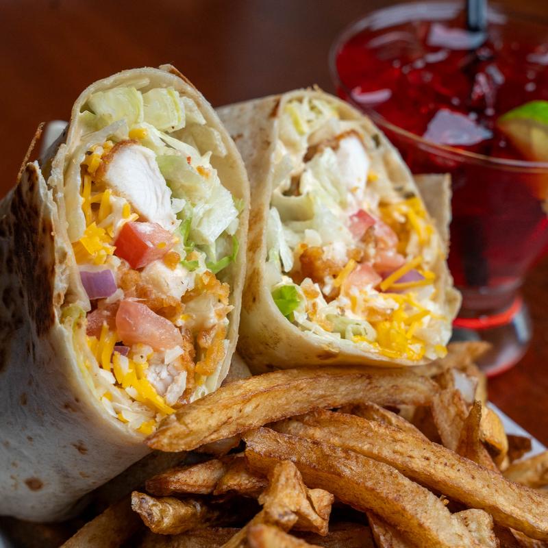 menu item 8 of 10, Chicken Wrap