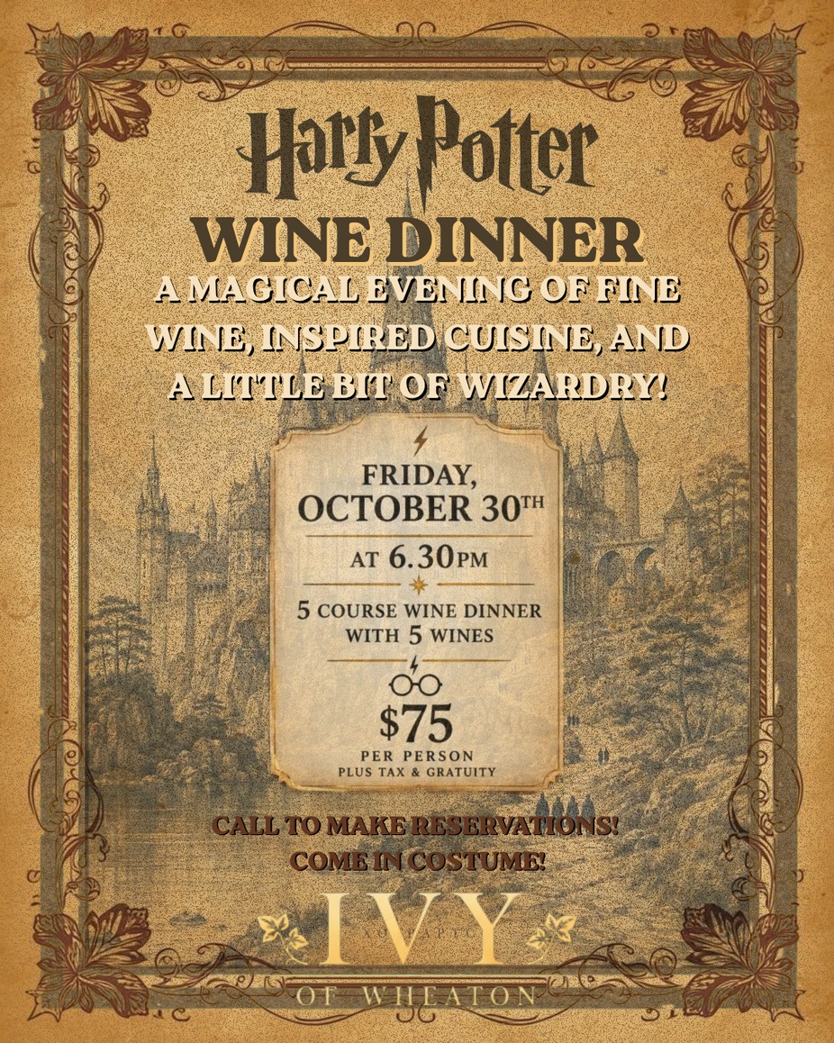 Harry Potter Wine Dinner event photo