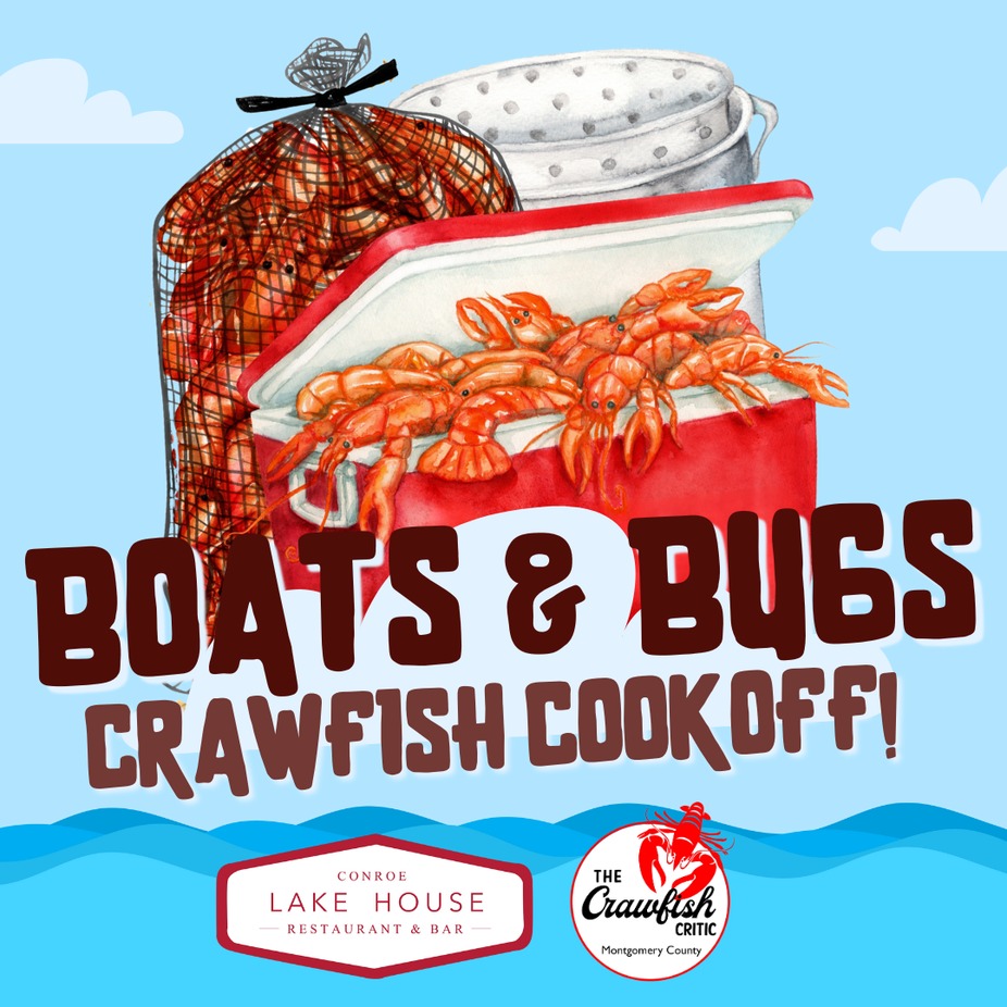 BOATS & BUGS CRAWFISH COOKOFF! event photo