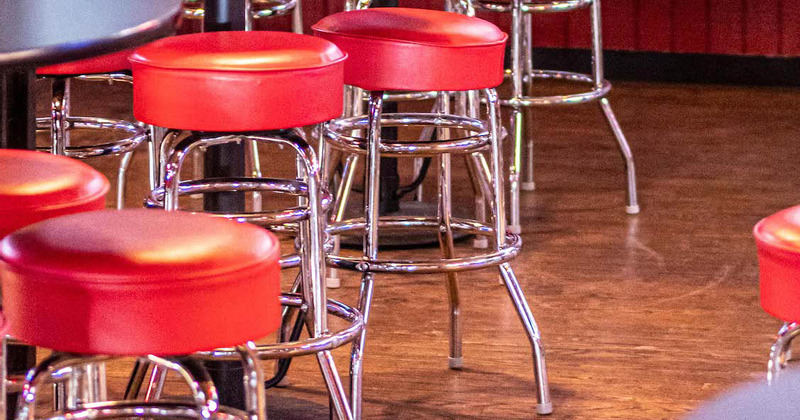 Interior, bar chairs