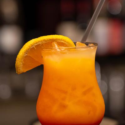 Tequila Sunrise cocktail.