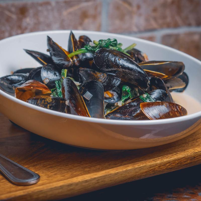 Steamed Mussels & Frites photo