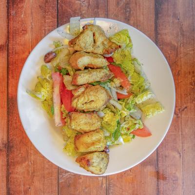 Chicken Kebab Salad.