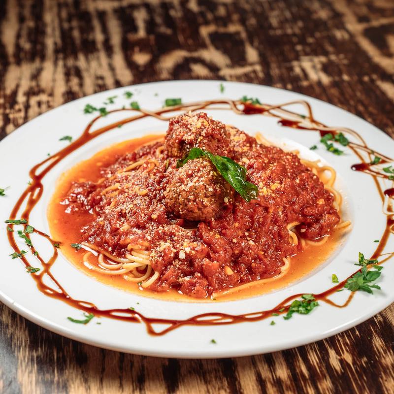 menu item 11 of 11, Meatballs with Spaghetti