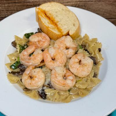 Shrimp Pasta.
