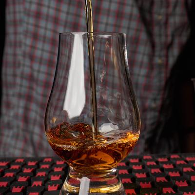 A drink being poured.