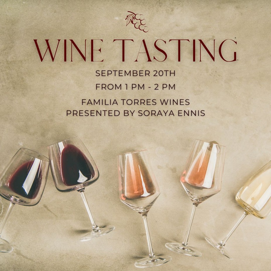 Wine Tasting with Soraya event photo