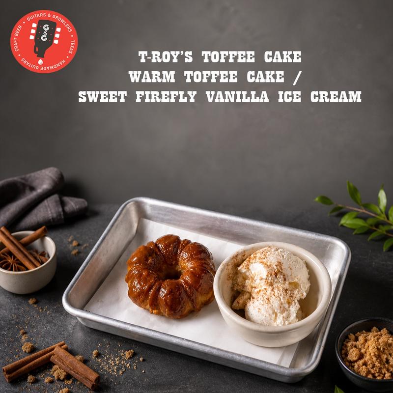 menu item 46 of 56, T-Roy’s Toffee Cake