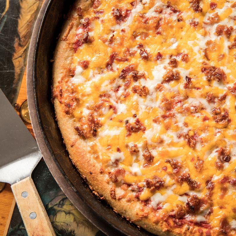 Bacon Cheddar Burger Pizza photo