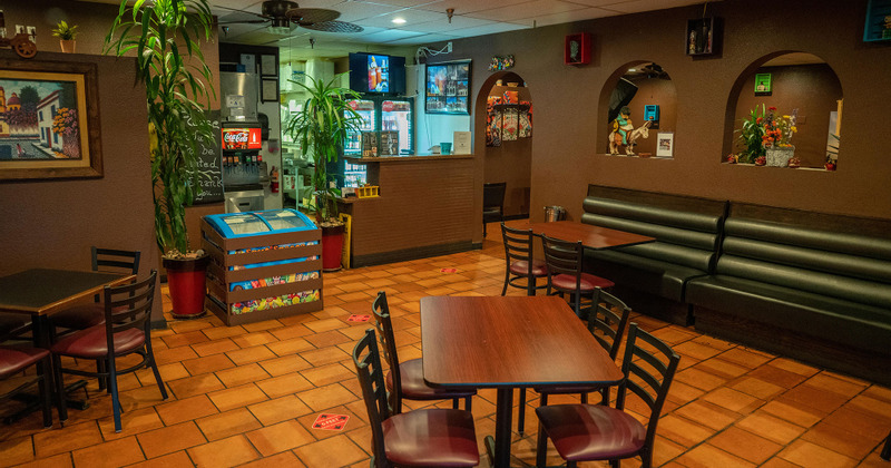 Tables ready for guests