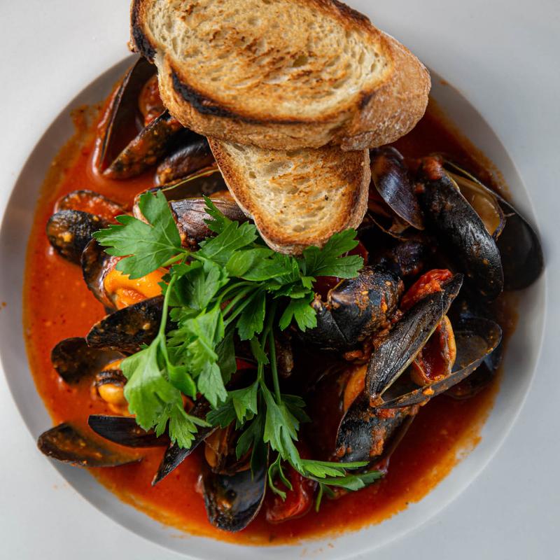 Sautéed Mussels Venezia Style (SF) photo