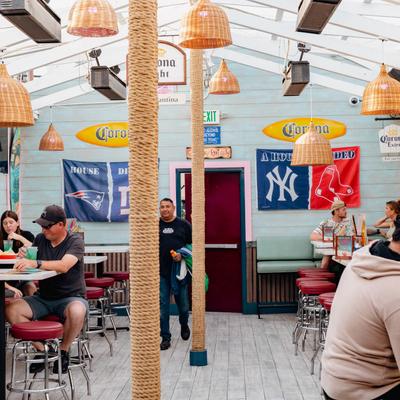 Patio dining