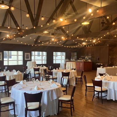 Interior, dining area.