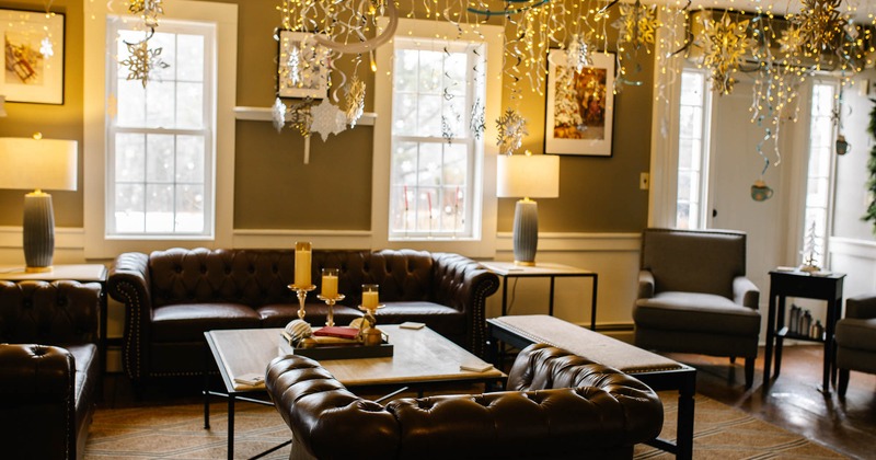 Interior,  lounge area