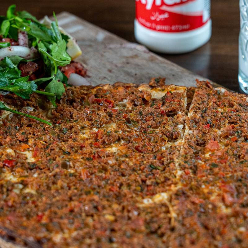 menu item 9 of 16, *Lahmacun