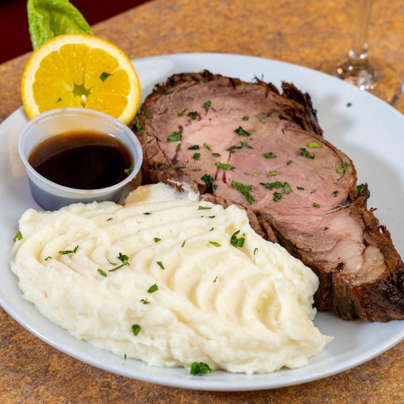 *16 oz. Prime Rib Specialty Seasoned & Cooked to Perfection, served with Au Jus photo