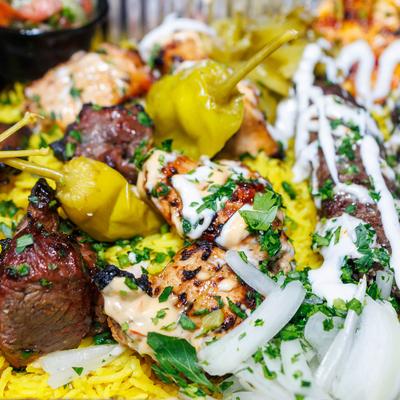 Mixed Bowl, close up.