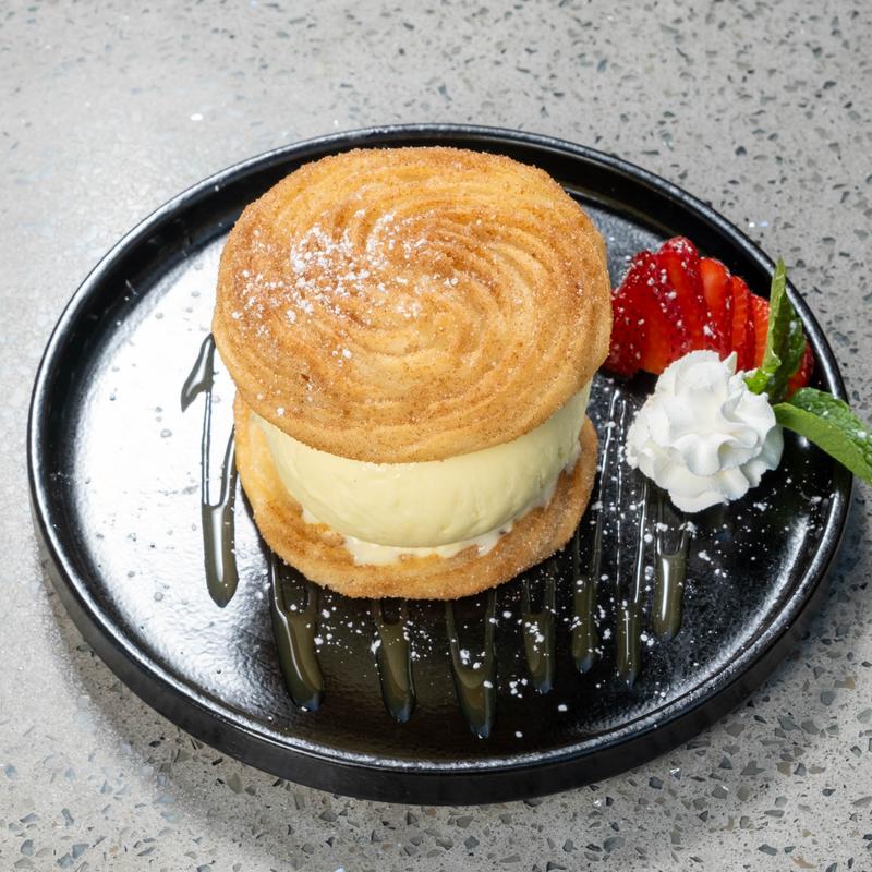 Churro Ice Cream Sandwich photo