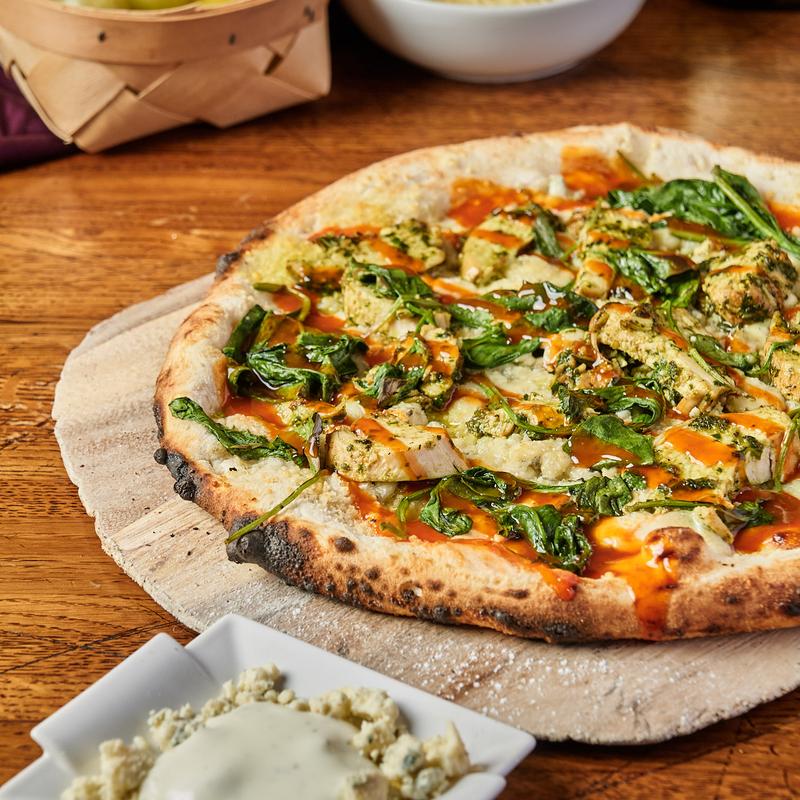 Large Buffalo Wing Pizza photo