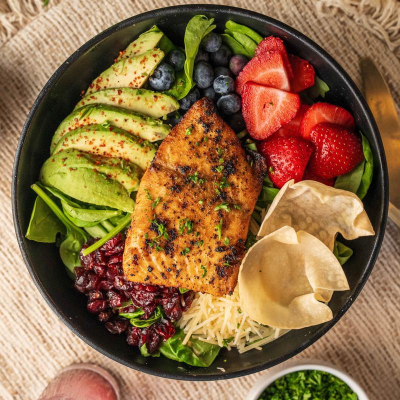 Spinach Me Salmon Salad photo