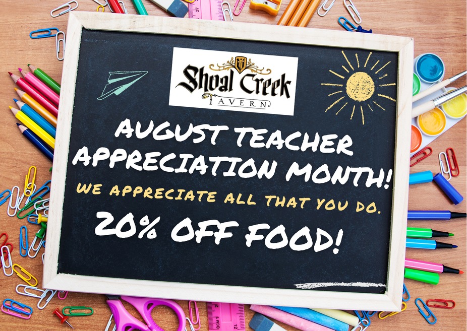 August Teacher Appreciation Month event photo