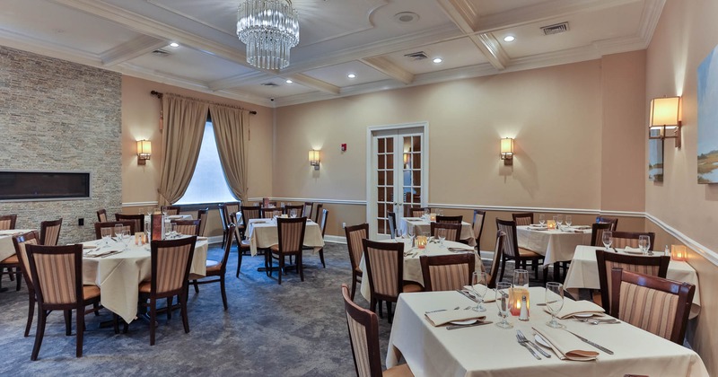 Interior, dining area