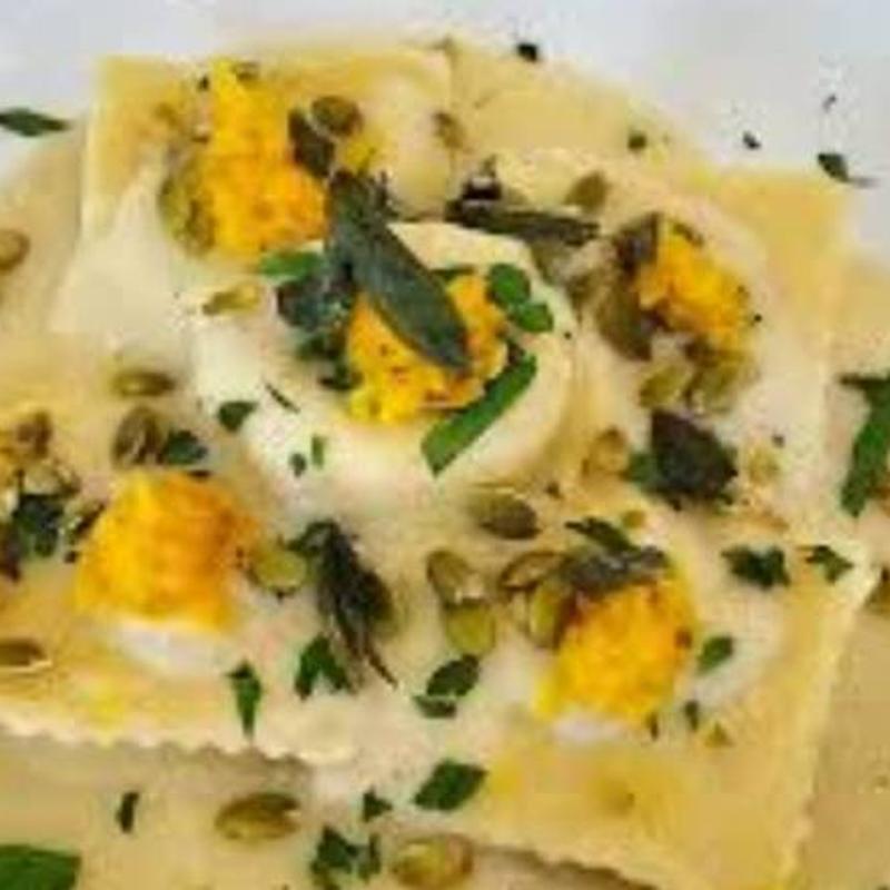 Vegan Homemade Pumpkin Ravioli's photo