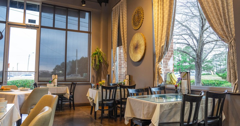 Interior,  seating area