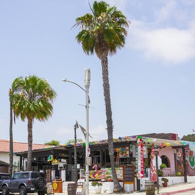 The restaurant's building.