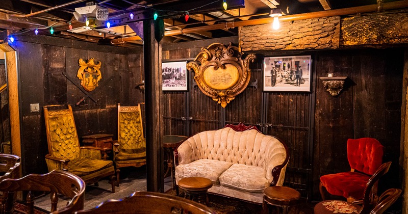 Interior, seating area